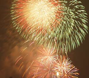 Tasmania Fireworks