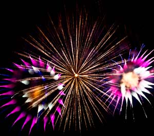 Tasmania Fireworks
